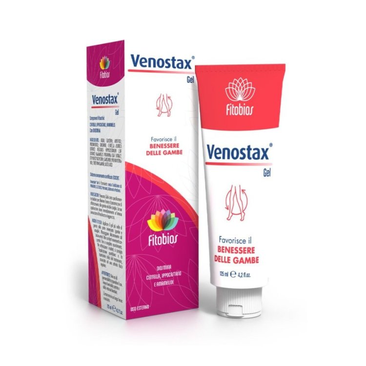 Fitobios Venostax Gel per Gambe Pesanti 125 ml