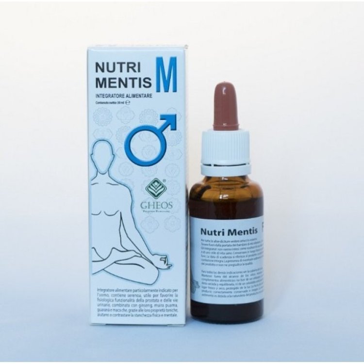 Gheos Nutri Mentis M Integratore per Prostata e Stanchezza 30ml