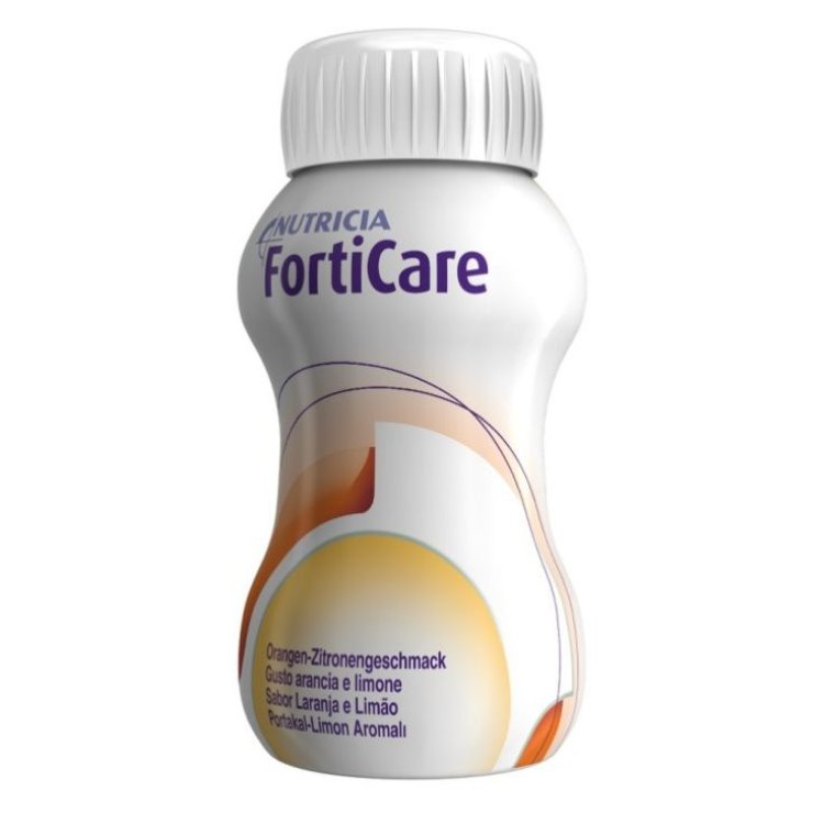 Forticare Arancia Limone Supplemento Nutrizionale Completo 4x125ml
