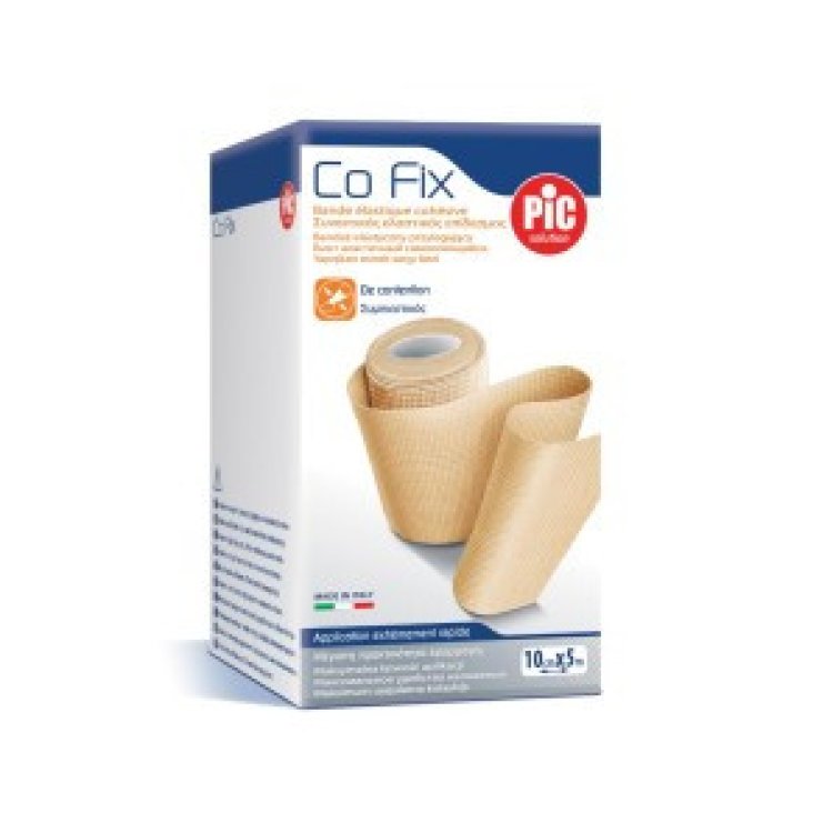 Pic Benda Co Fix Elastica Coesiva per Compressione 6 cm x 5 m Pic Benda Co Fix Elastica Coesiva per Compressione 6 cm x 5 m