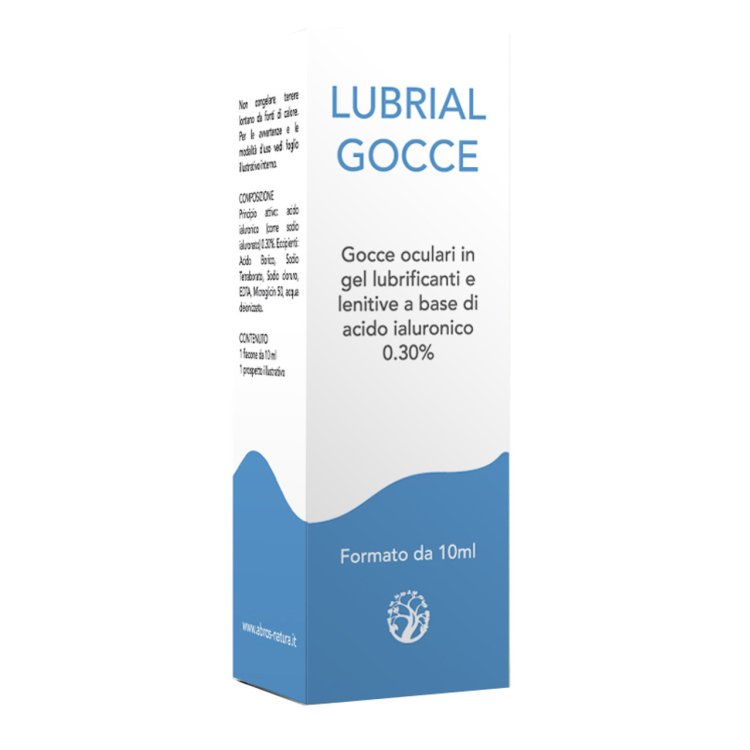 Lubrial Gocce Oculari Lubrificanti con Acido Ialuronico 0,3% 10ml