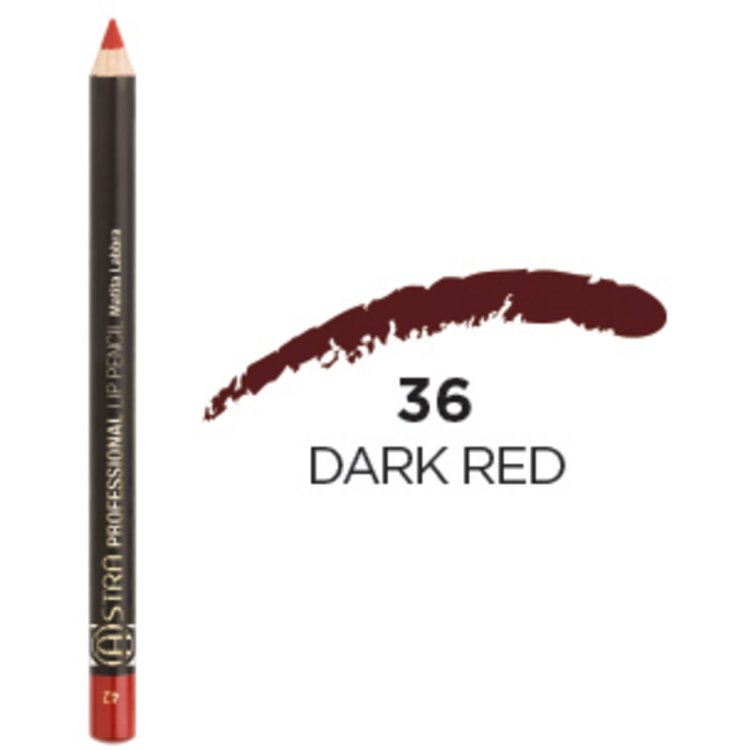 Astra Matita Labbra Professionale 36 Rosso Scuro