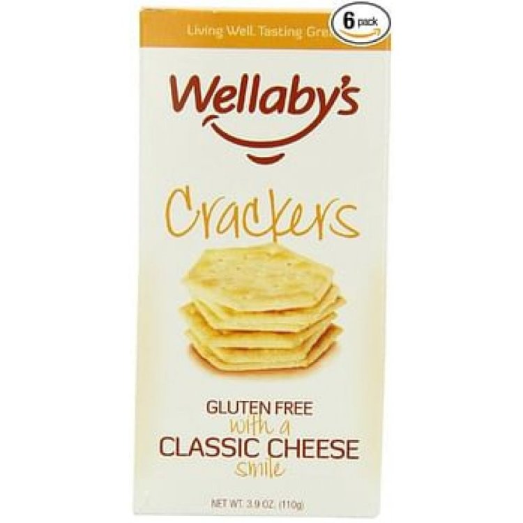 Unismack S.A. Wellaby's Crackers Classic Cheese Senza Glutine 110g