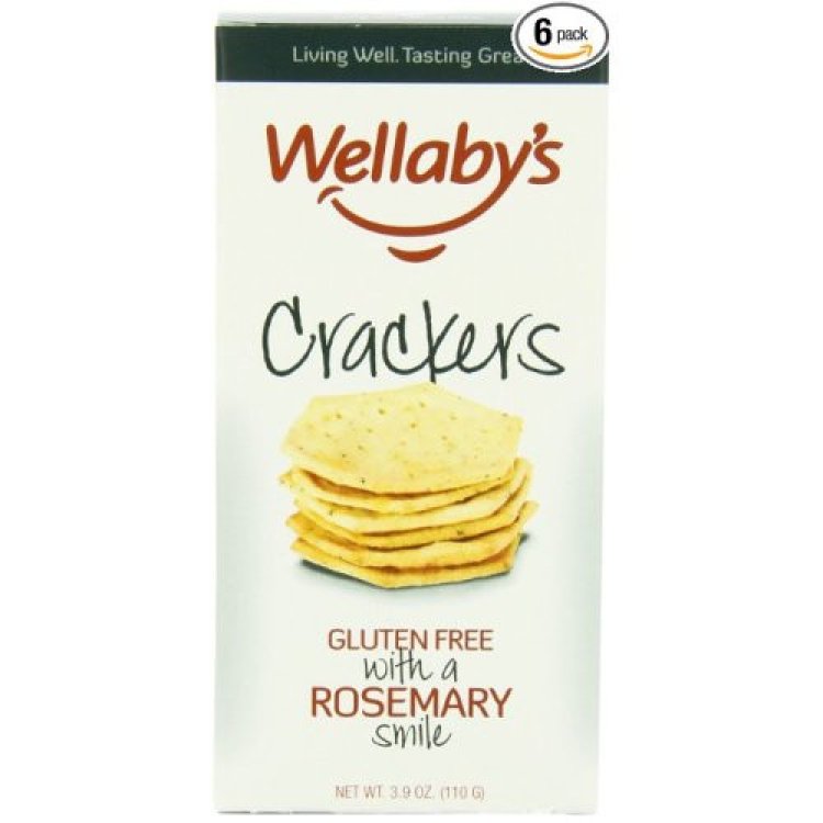 Unismack Wellaby's Crackers Rosmarino Senza Glutine 100g