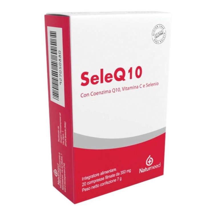 Naturneed SeleQ10 Integratore Alimentare contro la Stanchezza 20 Compresse