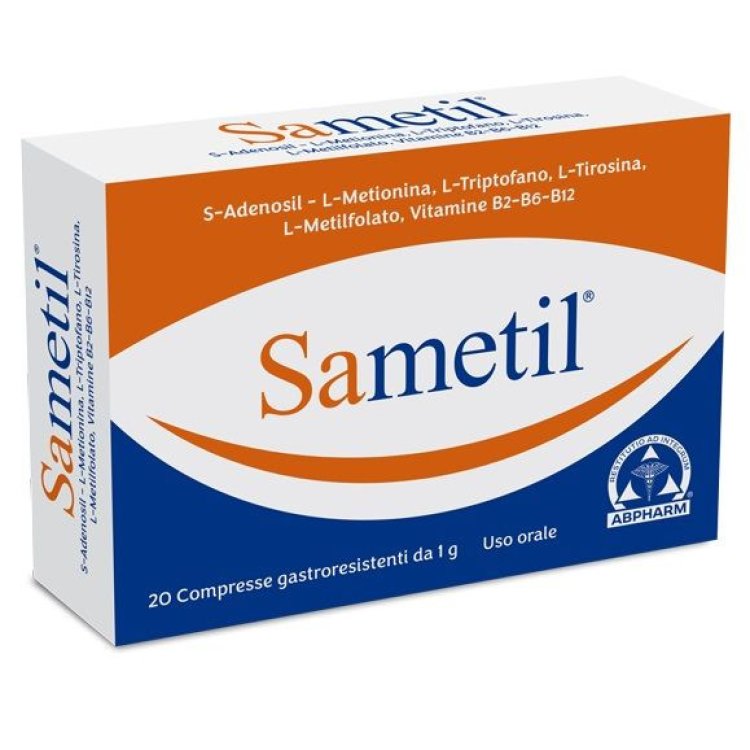 A.b.pharm Sametil Integratore Tono Umore S Adenosil L Metionina 20 Compresse
