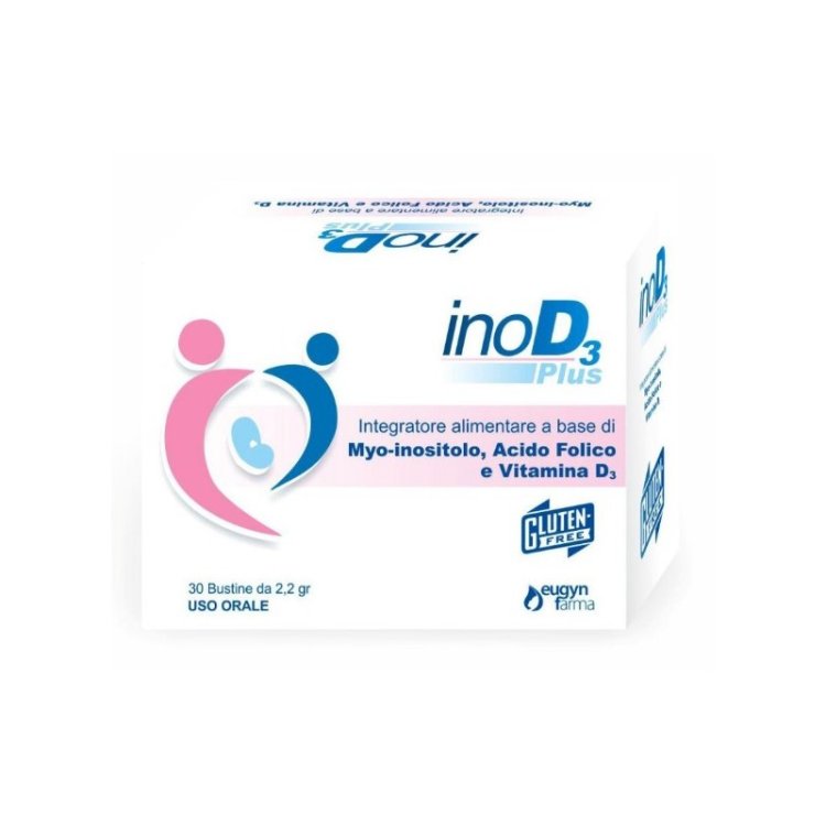 Eugynfarma InoD3 Plus Integratore per Funzionalit&agrave; Ovarica 30 Bustine
