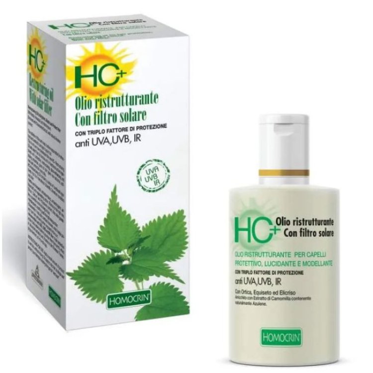 Specchiasol HC+ Olio Ristrutturante con Filtro Solare 150ml Specchiasol HC+ Olio Ristrutturante con Filtro Solare 150ml