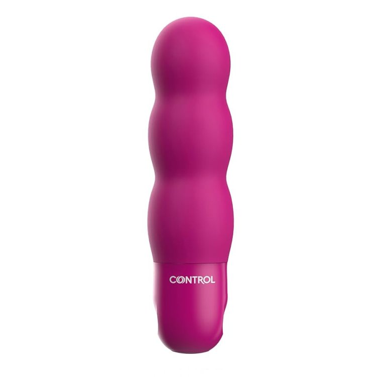 Control Velvet Secret Mini Stimolatore Clitorideo Ergonomico Impermeabile con Vibrazione Control Velvet Secret Mini Stimolatore Clitorideo Ergonomico Impermeabile con Vibrazione