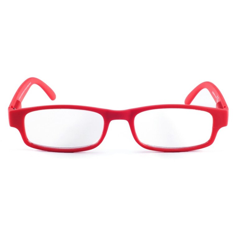 Industrie Ottiche Italiane Summer Occhiale da Lettura Premontato Rosso +2.50