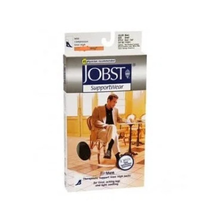 Jobst For Men Calza Gambaletto Compressiva 15-20 mmHg Grigio Taglia 5