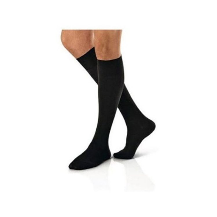 Jobst For Men Calza Gambaletto Compressiva 15-20mmHg Nero Taglia 4