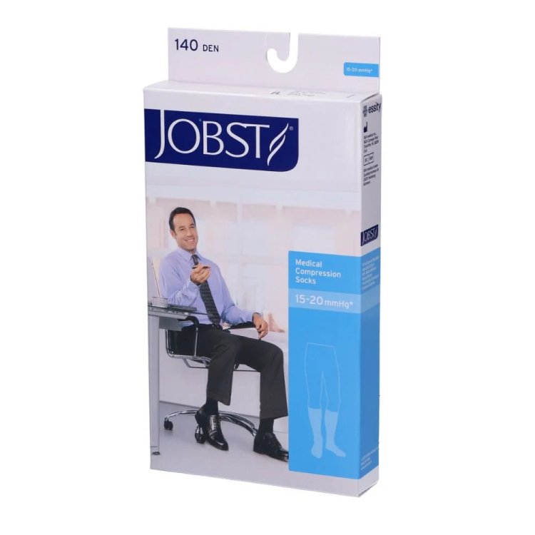 Jobst For Men Gambaletto Compressivo 15-20mmHg Nero Taglia 5