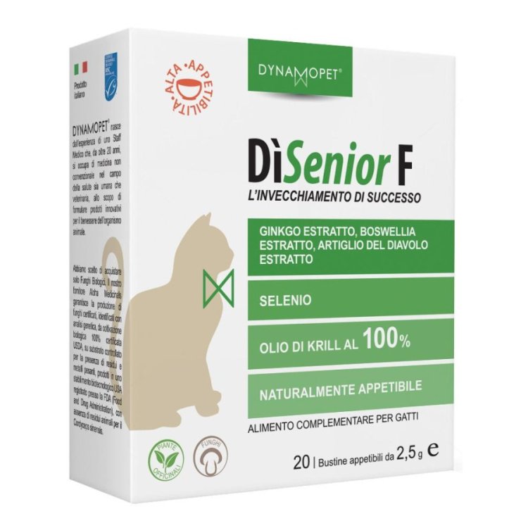 Disenior D&igrave;Senior Small Integratore per Cani 20 Bustine