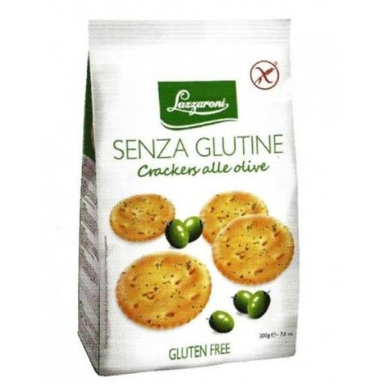 Lazzaroni Crackers Olive Parafarmaco/Dispositivo Medico 200g