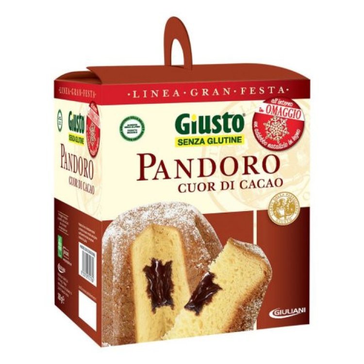 Giuliani Pandoro Cuore di Cacao Senza Glutine 360g Giuliani Pandoro Cuore di Cacao Senza Glutine 360g