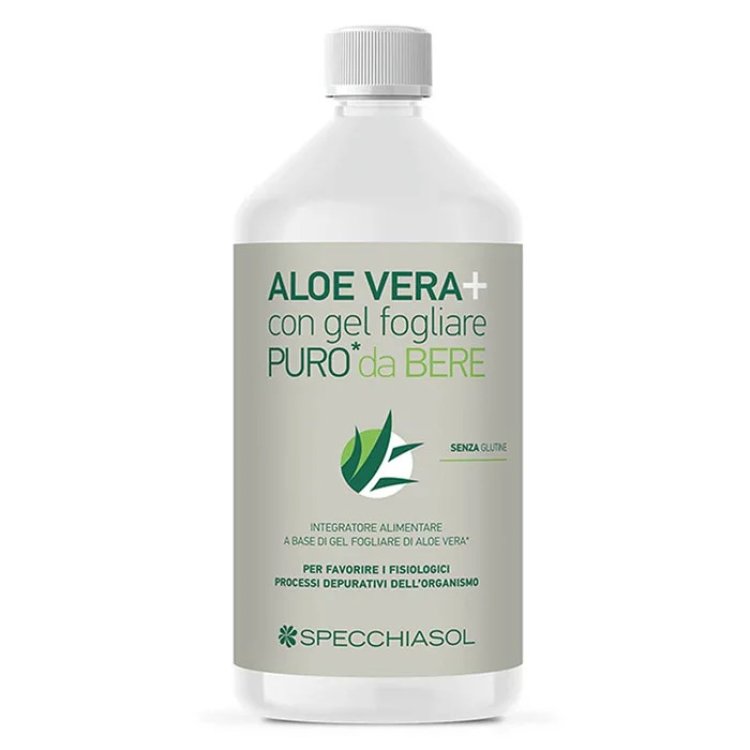 Specchiasol Succo Aloe Vera+ Integratore Emolliente e Lenitiva 1000ml