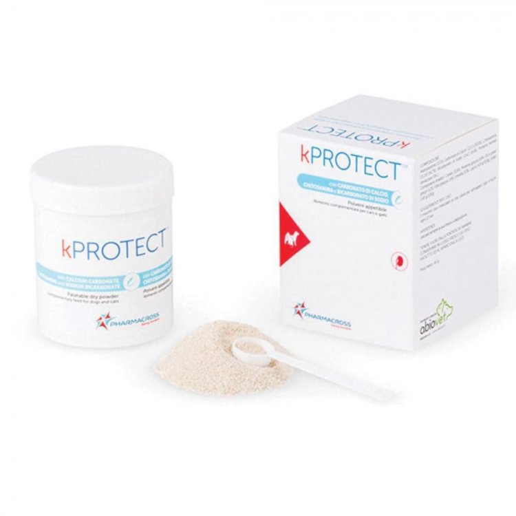Pharmacross Kprotect Polvere Appetibile per Cani e Gatti per la Funzionalit&agrave; Renale 45 g