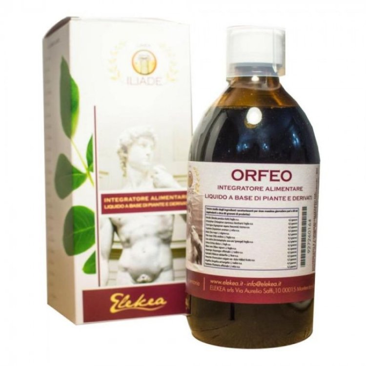 Elekea Orfeo Integratore Alimentare Drenante, Depurativo e Diuretico 500ml