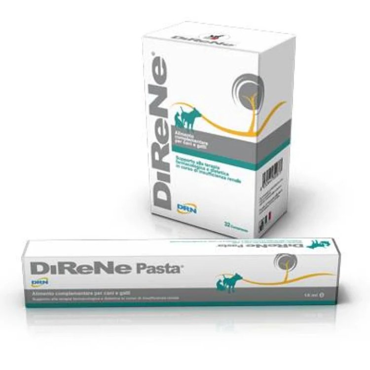 Drn Direne Pasta Integratore Supporto Renale Cani e Gatti 15ml