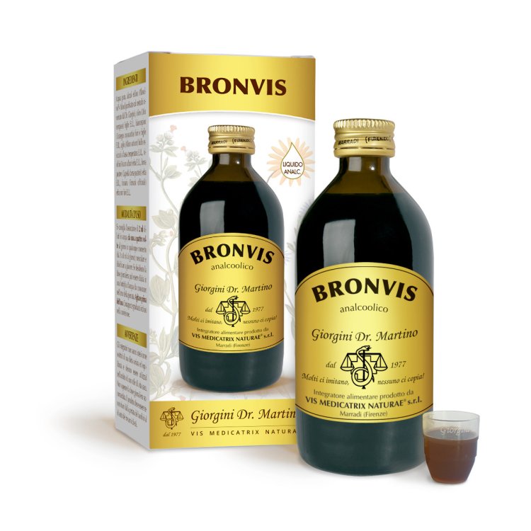 Giorgini Bronvis Con Miele Millefiori Integratore per Bronchi e Gola 200ml
