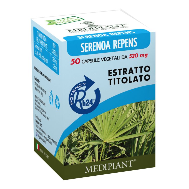 Mediplant Serenoa Repens Integratore per Prostata e Urogenitale 50 Capsule