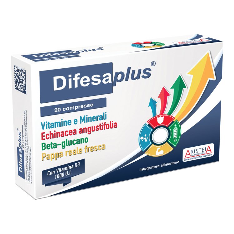 Difesa Difesaplus Integratore Supporto Immunitario - 20 Compresse Difesa Difesaplus Integratore Supporto Immunitario - 20 Compresse