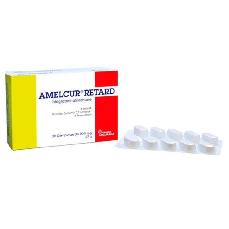 Gruppo Amelfarma Amelcur Retard Integratore per Metabolismo 30 Compresse