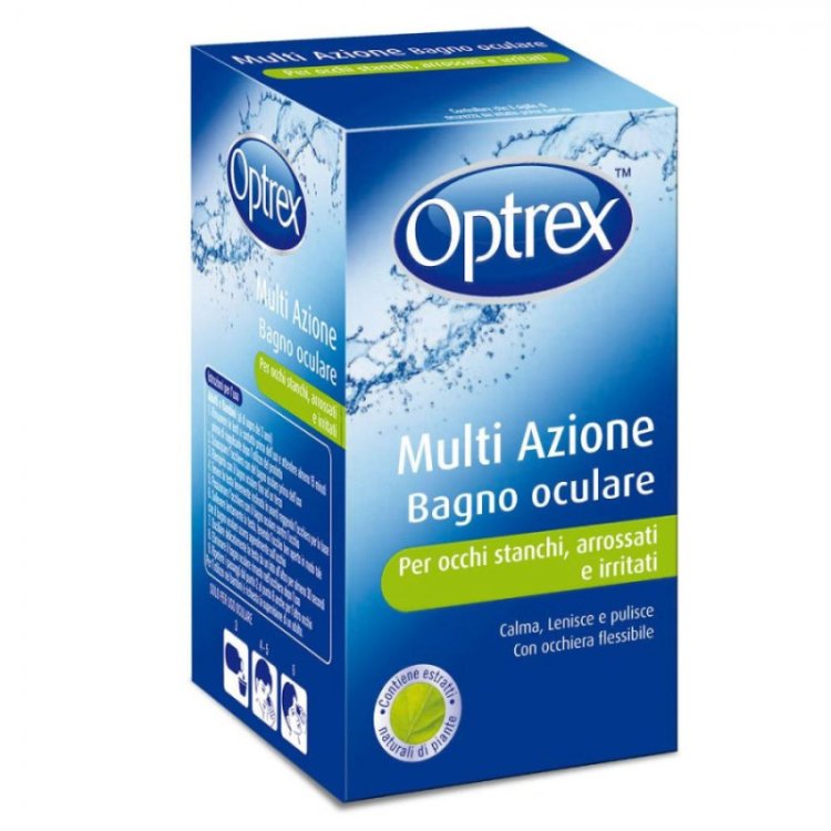 Optrex Bagno Oculare Multi Azione Pulisce e Allevia 110ml Optrex Bagno Oculare Multi Azione Pulisce e Allevia 110ml