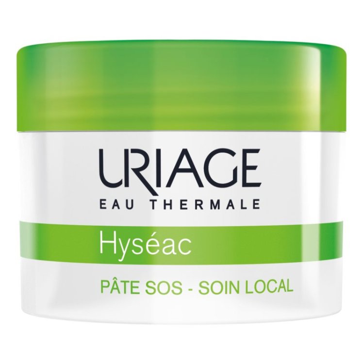 Uriage Hyseac Pasta SOS Crema Anti Brufoli Trattamento Notturno Ipoallergenico 15g