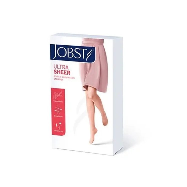 Jobst UltraSheer Calze Autoreggenti 10-15mmHg Nero Taglia 4