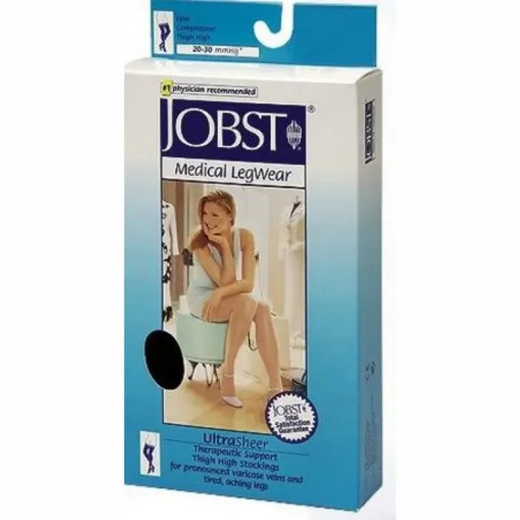 Jobst Ultrasheer Calza Autoreggente Naturale 10-15mmHg Taglia 2