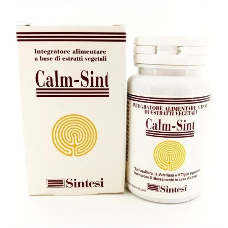 Natur Farma Calm-Sint Integratore per Ansia Rilassamento - 60 Compresse