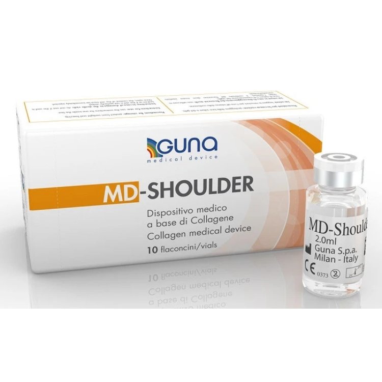Guna MD-Shoulder Italia Soluzione Iniettabile per Mobilit&agrave; Spalla 10 Flaconcini