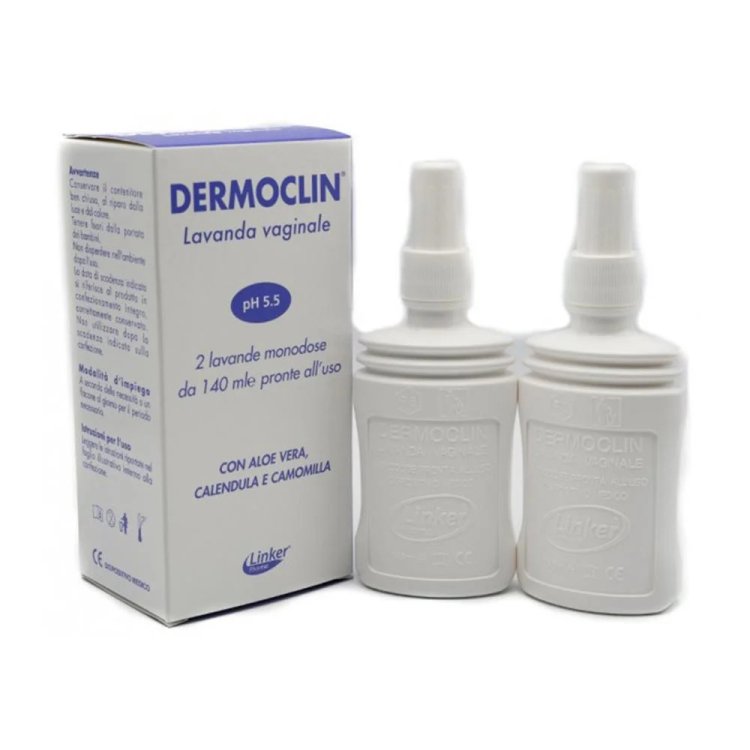Dermoclin Lavanda Vaginale con Aloe Vera e Calendula Monodose 140ml