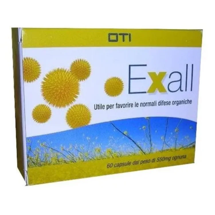 OTI Exall Integratore Immunitario con Probiotici Arginina Zinco 60 Capsule OTI Exall Integratore Immunitario con Probiotici Arginina Zinco 60 Capsule