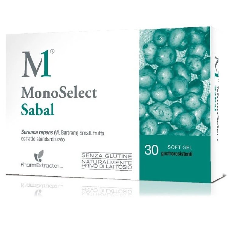 Monoselect Sabal Integratore Alimentare per Prostata 30 Capsule
