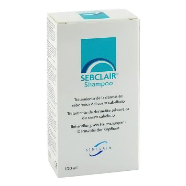 Sebclair Shampoo Trattamento Sebo Per Pelli Grasse e Dermatite Seborroica 100 ml
