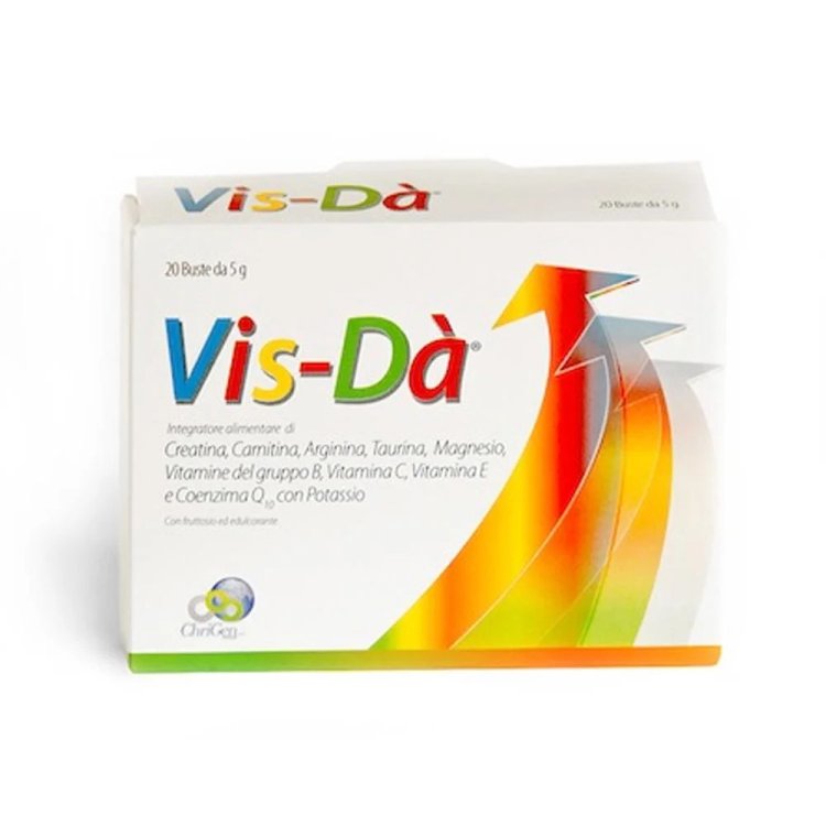 Chrigen Group Vis-Dà Integratore Proenergetico con Potassio e Vitamine, 20 Buste Chrigen Group Vis-Dà Integratore Proenergetico con Potassio e Vitamine, 20 Buste