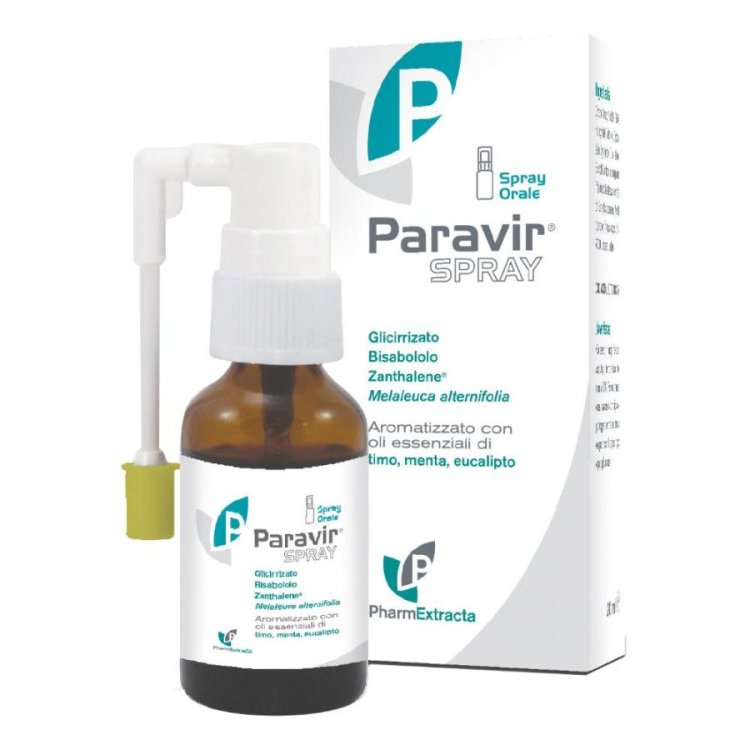 Pharmextracta Paravir Spray Orale per Infiammazioni Cavo Orofaringeo 20ml