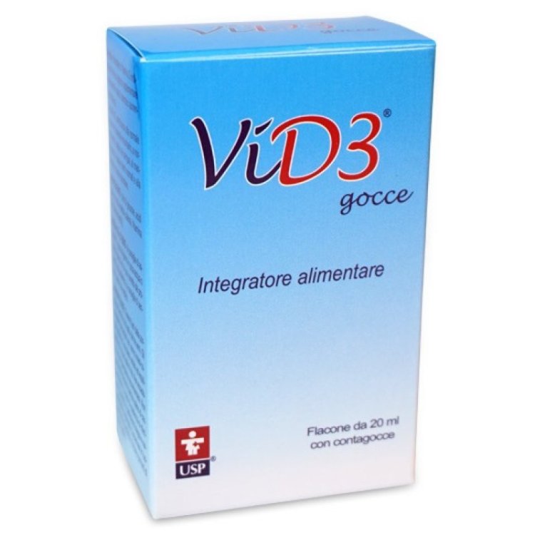 Union Of Pharmaceut Sciences Vid3 Gocce Integratore Vitamina D 20 ml Union Of Pharmaceut Sciences Vid3 Gocce Integratore Vitamina D 20 ml