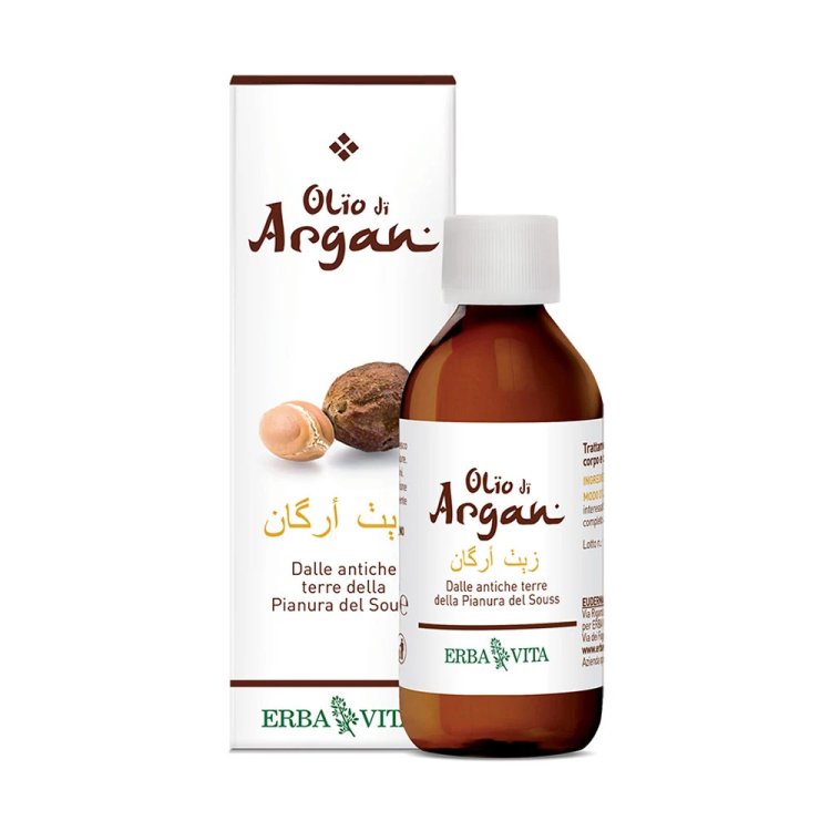 Erba Vita Olio di Argan Elasticizzante e Nutriente per Bagno Bambini 50ml