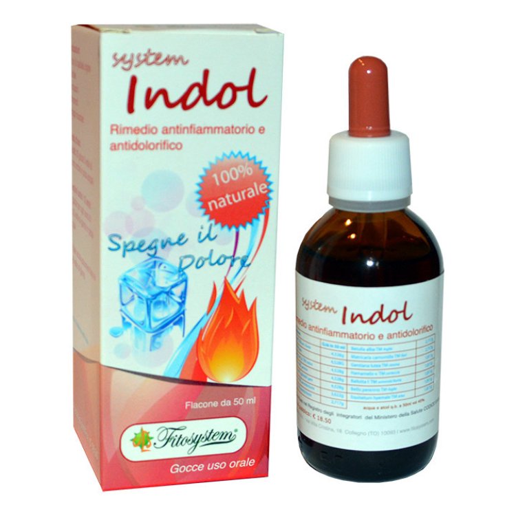 Fitosystem System Indol Gocce Antidolorifiche e Antinfiammatorie 50ml Fitosystem System Indol Gocce Antidolorifiche e Antinfiammatorie 50ml