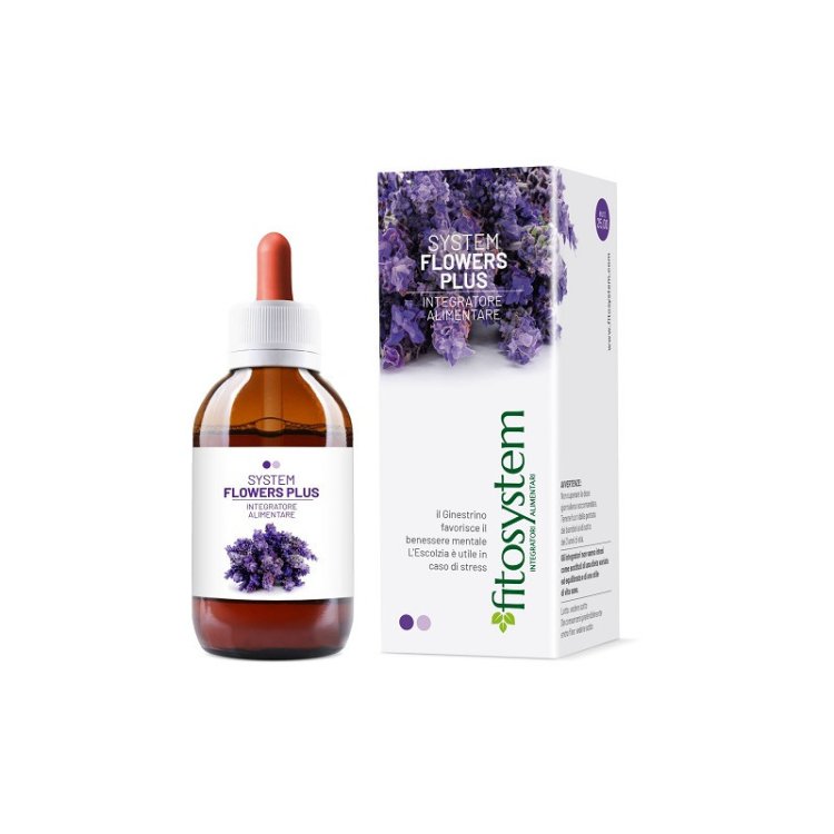 Fitosystem System Flowers Plus Gocce Integratore Benessere Mentale 50ml Fitosystem System Flowers Plus Gocce Integratore Benessere Mentale 50ml