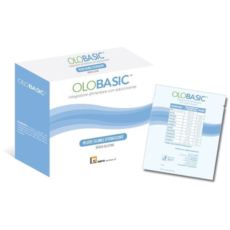 Gefo Nutrition Olobasic Integratore Alcalinizzante Antiossidante 30 Bustine
