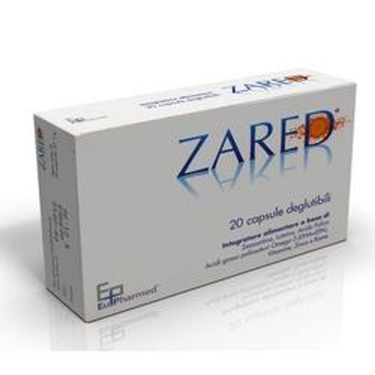 Zared Integratore Alimentare per Funzionalit&agrave; Oculare in Capsule, 60 pz