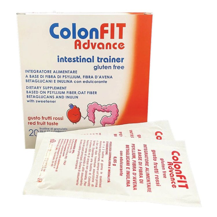 Innovares Colonfit Advance Integratore Intestinale Frutti Rossi 20 Bustine