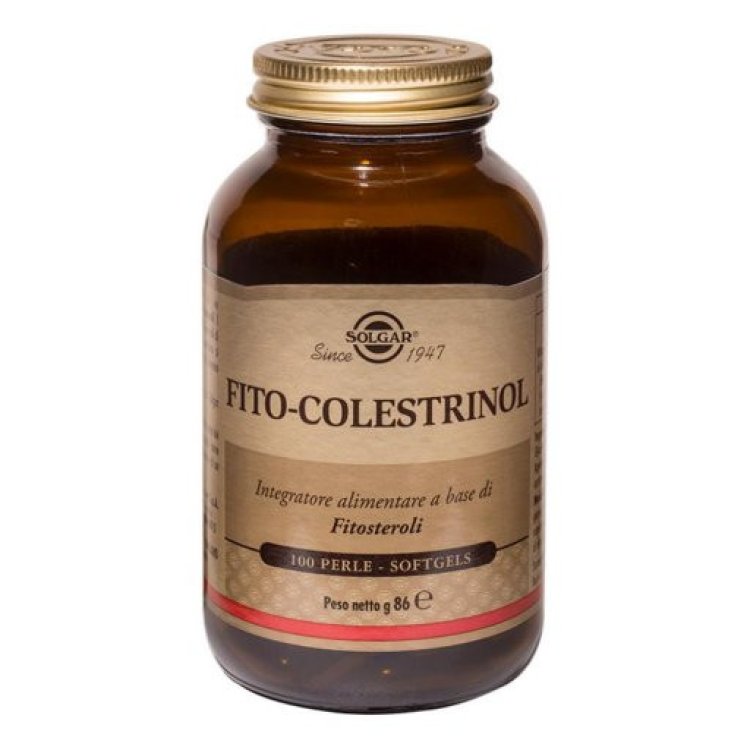 Solgar Fito-Colestrinol Integratore Colesterolo in Perle 100 Softgels
