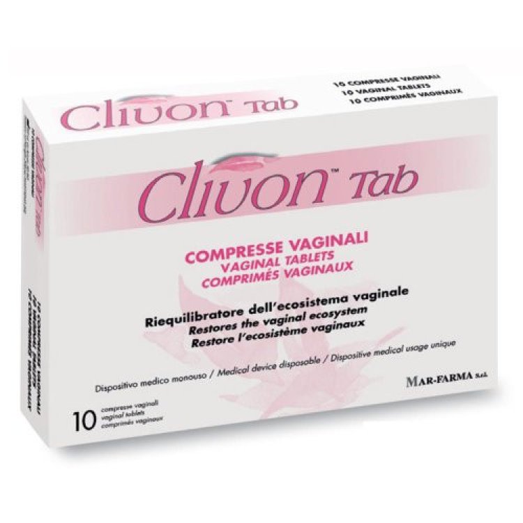 Clivon Cap Capsule Vaginali: Riequilibrio Microbiotico, 10 Capsule