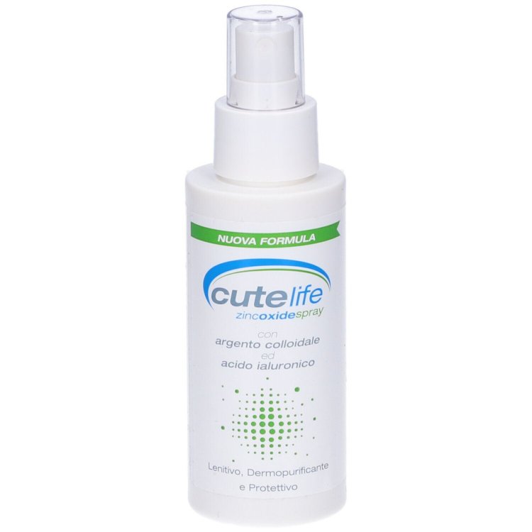 Cutelife Spray Ossido di Zinco Dermoprotettivo Lenitivo 100 ml Cutelife Spray Ossido di Zinco Dermoprotettivo Lenitivo 100 ml